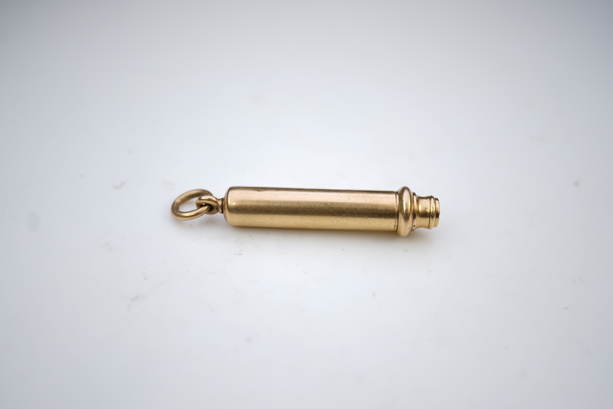 S. Mordan & Co, a gold propelling pencil, early 20th century